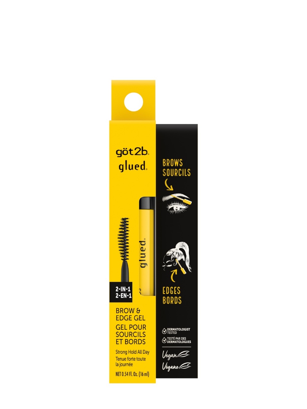 göt2b Glued Brow & Edge Gel — Yellow